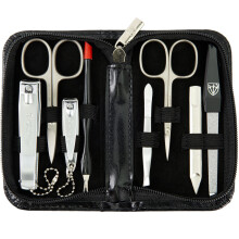 3 Swords Germany - kwaliteits 8-delige manicure pedicure set voor professionele nagelverzorging