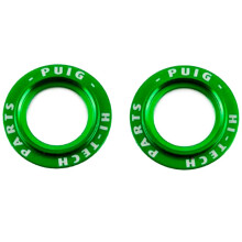 Puig Anodized Aluminum Rings Set 20025V Green for PHB19 Axle Slider