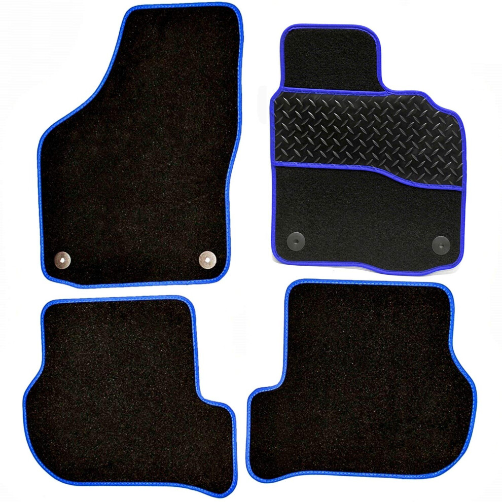 Sakura Ww8156bu Fully Tailored Carpet Floor Mats, Black 5051226465703