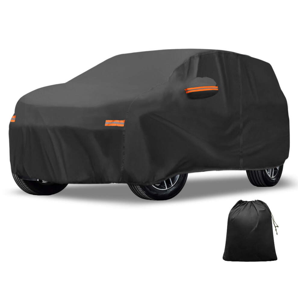 X Autohaux Car Cover For Volvo Xc40 - Outdoor Waterproof Sun Rain Snow Hail Protection With Left Side Zipper - 210D-Pu Material 5051226475665