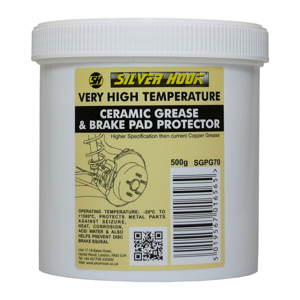 Silverhook Ceramic Grease Tub 500G 5051226448867