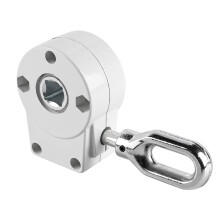 VOANZO Essential Accessories For Outdoor Awnings All-Aluminum Alloy Head Gearbox Rocker Shaft Sunshaft Crankshaft Gear Awning Gear