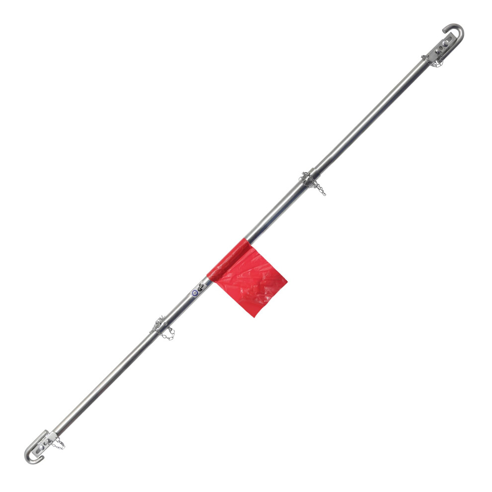Carpoint Tow Bar 2000 Kg TãV/Gs, 1,8 Meter, Silver 5051226470844