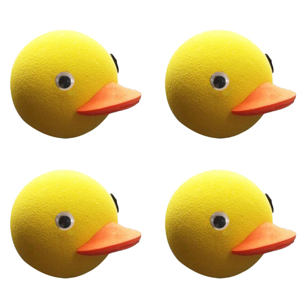 Lezevn 4 Pieces Duck Antenna Toppers - Personality Car Stereo Fm Am Aerial Ball Hats - Automobile Roof Decorative Light 5051226489433