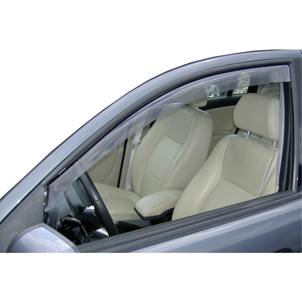 Climair Cl 3342 Window Visors Compatible With Citroã«N C1 5 Doors 2005- / Peugeot 107 5 Doors 2005-, Smoke 5051226468247