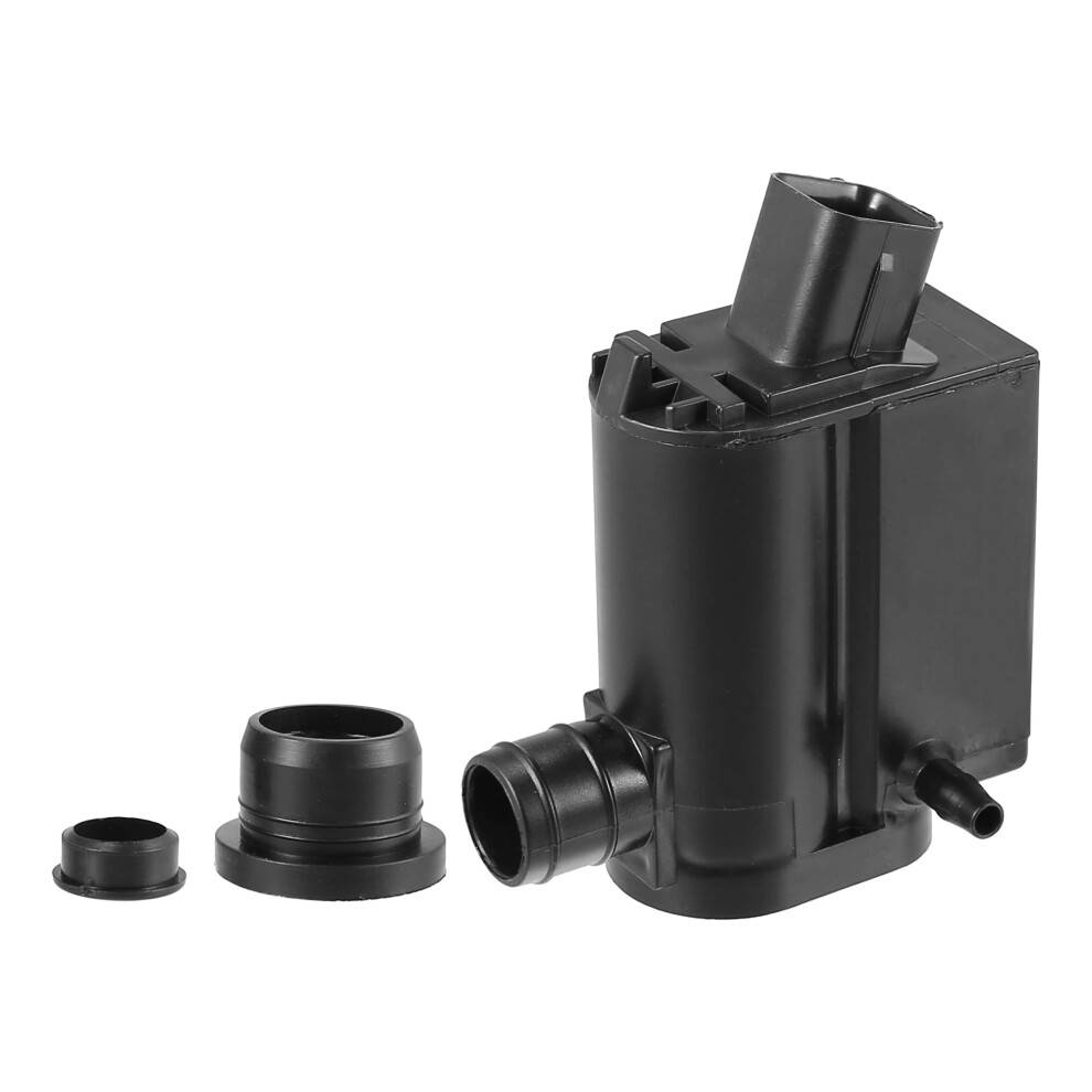 X Autohaux 98510-1W000 Windshield Washer Motor Pump With Grommet For Car Black 5051226490798