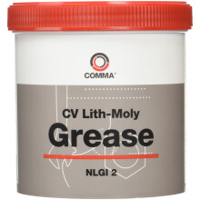 Comma CV500G CV Lith-Moly Grease, 500 g, Dark Grey