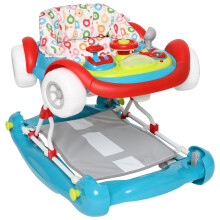 MyChild Coupe 3-in-1 Baby Walker Multi - Activity Centre Baby Walker - Easy compact fold Frame for Storage
