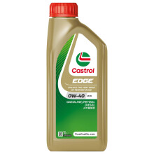 Castrol EDGE 0W-40 A3/B4, Advanced Fully Synthetic Engine Oil, Meets ACEA A3/B4 & API SQ Specifications, 1L