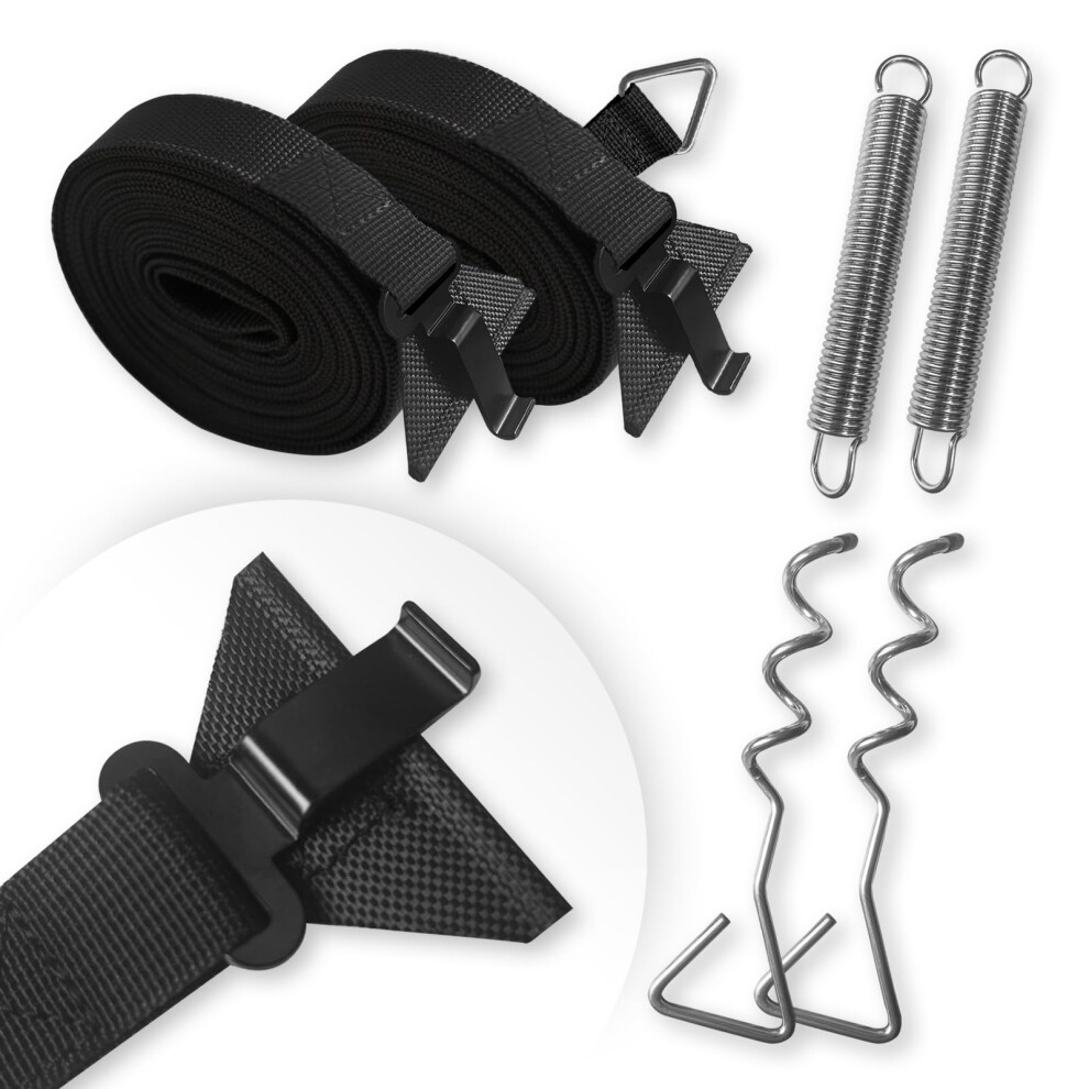 Dulepax Awning Tie Down Kit Storm Straps Kit For Caravan Motorhome 5006751025625