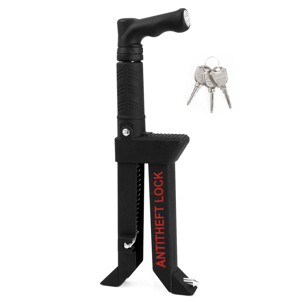 Car Brake Pedal Lock, Heavy Duty Anti-Theft Device Clutch Lock, Quick Installation & Release Car Locks Security Protection For Auto/Suv/Van (V15) 5051226472374