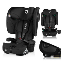 LIONELO Foldable Car Seat Nelly I-Size with ISOFIX for Children Approx. 76-150cm, Forward Facing, TT Strap Side Protection