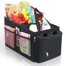 Romon Car Organizer, Car Trunk Organizer, Autos Front Back Seat Car Organizers Kids for Caddy with Divider