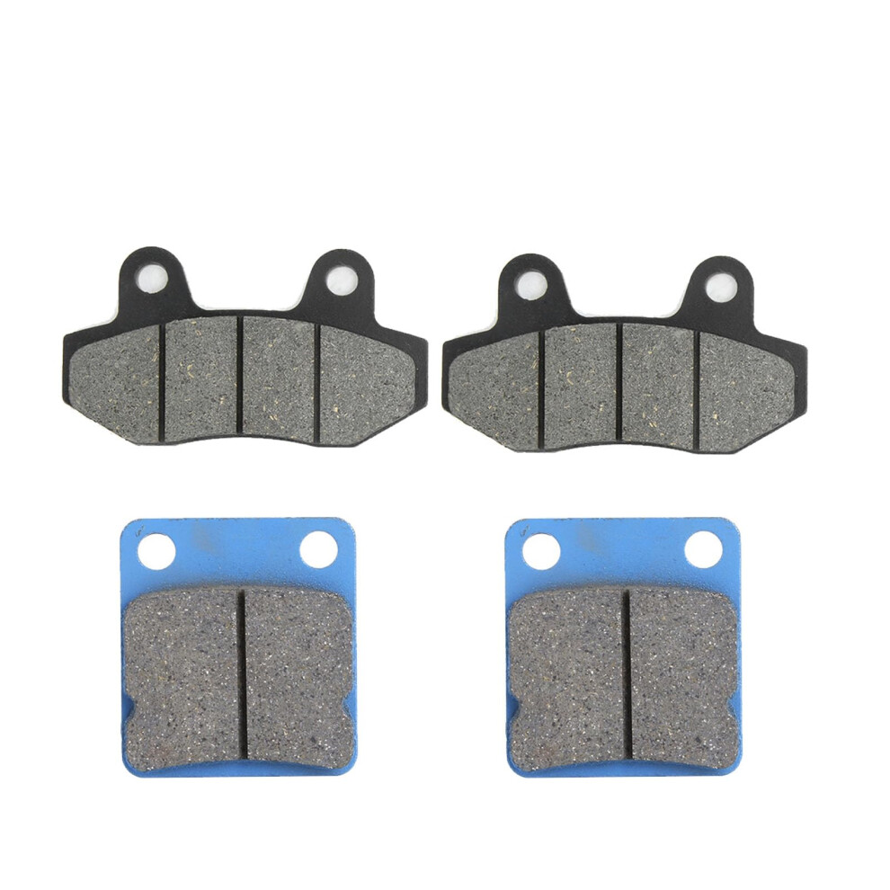 Haosie Pit Bike Accessories, Front And Rear Brake Pads For 50 90 110 125 140 150 160Cc Pit Dirt Bike 5051226447143