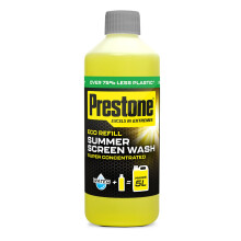 Prestone Eco Refill Summer Screenwash Concentrate, Summer Eco Screen Wash For Cars, High Performance Cleaning With Streak Free Formula, 500ml Super C
