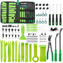 Uolor 415Pcs Trim Removal Tool, Car Panel Door Radio Removal Kit, Auto Push Pin Bumper Retainer Clip Set