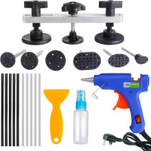 Uolor Car Dent Repair Kit, Paintless Dent Removal Kit Car Dent Puller Tool Set for Removing Dents, Door Dings and Hail Damage, Auto Body Dent Removal