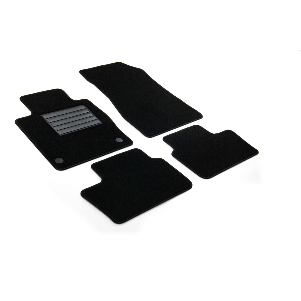 Mdm Sp-8649 Floor Mats Velour Car Mat Suitable For Nissan Juke Ii 2020 Onwards 5051226483349