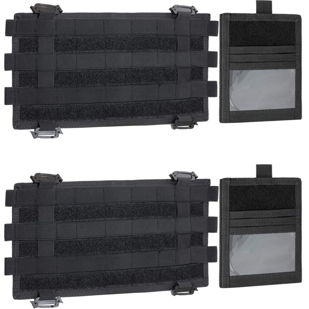 Wynex Molle Visor Panel Organizer, Tactical Car Sun Visor Cover Molle Webbing Compatible Elastic Slots Vehicle Visor Storage Holder Pouch With 3 5051226468841