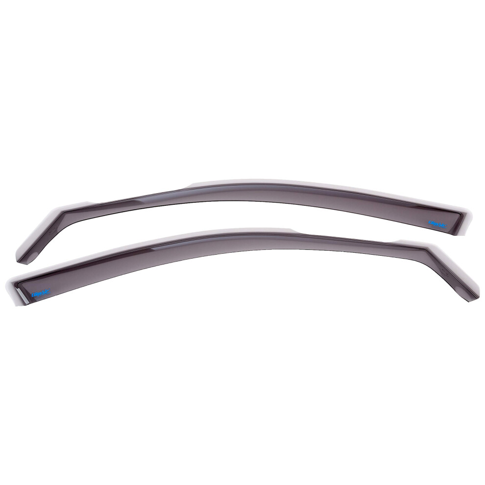 Climair Window Visors Compatible With Volkswagen T-Roc 2017-, Smoke 5051226468872