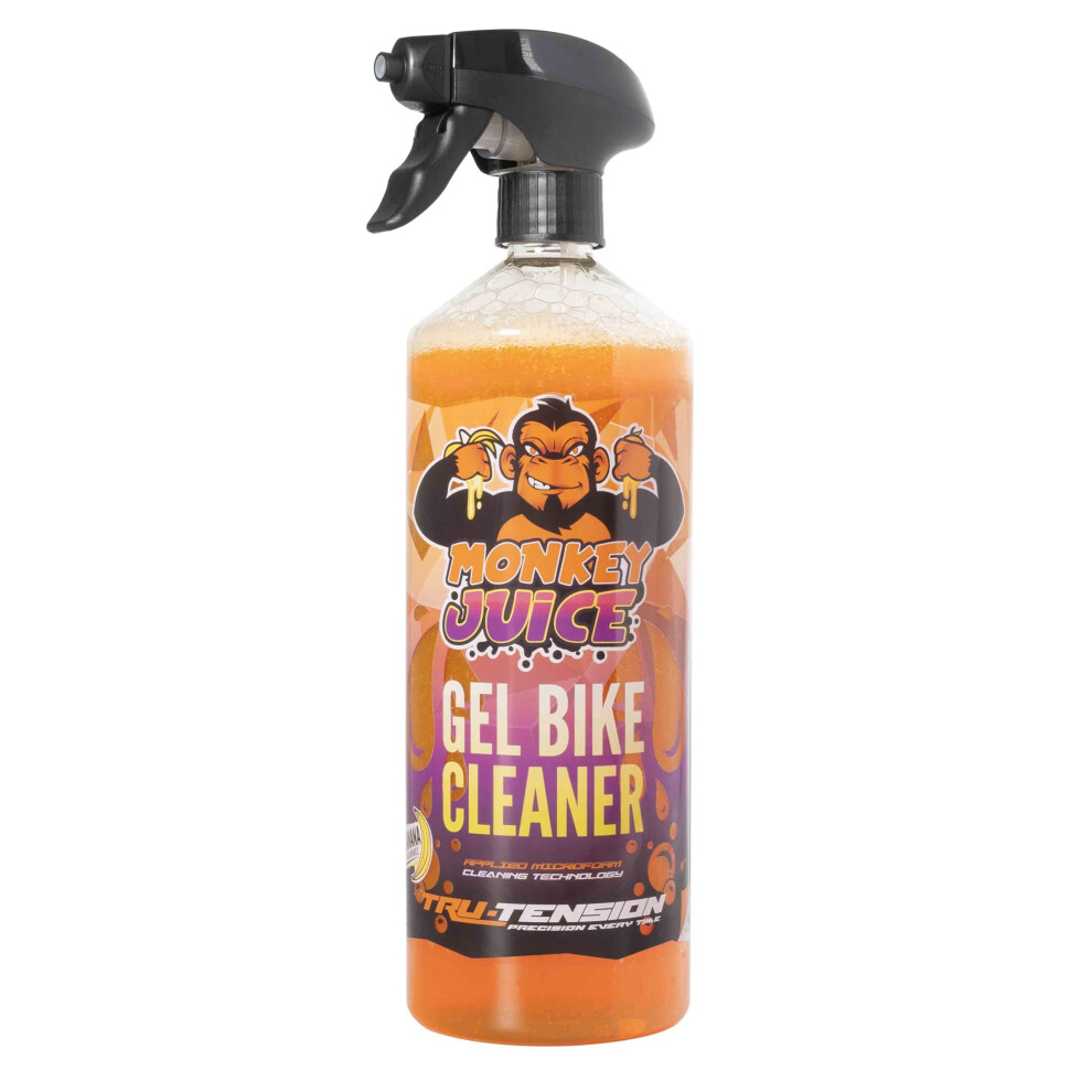 Tru-Tension Tru Tension | Monkey Juice Gel Cycle Cleaner | Road, Mountain, Race & E-Bike Cleaner | Bicycle Tools & Accessories | 1L