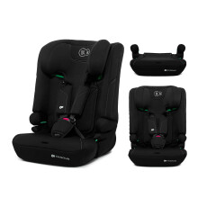 Kinderkraft I-Comfy, Car seat, for Kids, Regulations (76-150cm), Adjustible backcrest, 5-Point Safety Harness, Easy Grow System, for Child
