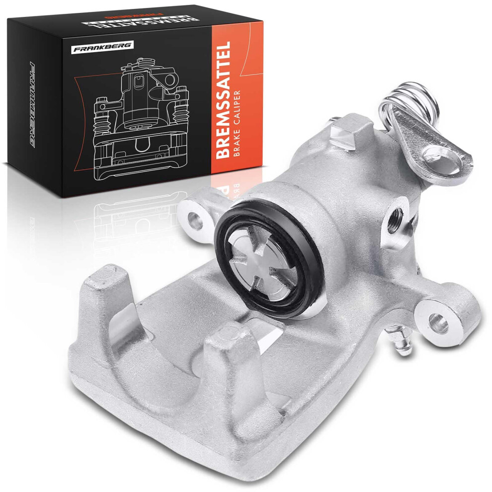 Frankberg Brake Caliper Disc Brake Rear Left Cast Aluminium Compatible With 500 312 500/595/695 312 169 Punto 188 312 319 Musa 350 Ypsilon 843 5051226491917