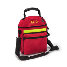 Jipemtra First Aid Bag AED Medical 1st Aid Empty Rescue Defibrillator First Responder Bags for Emergency Critical Healthcare Protection (Bag Only)