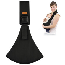 AOOWU Baby Carrier, Baby Sling Carrier, Toddler Carrier, Baby Wrap Carrier with Adjustable Shoulder Straps, Child Sling Baby Side with Shoulder Strap