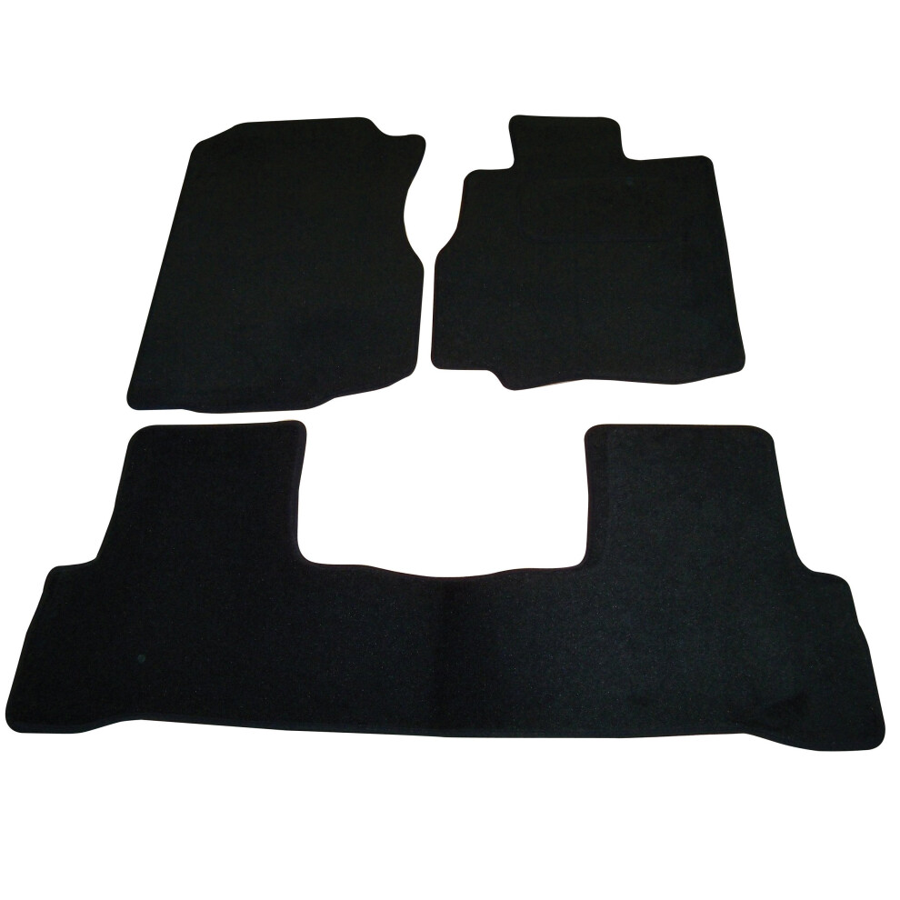 Sakura Car Mats For Honda Crv Fits 2006 To 2011 Models (Manual) - Black 5051226466472