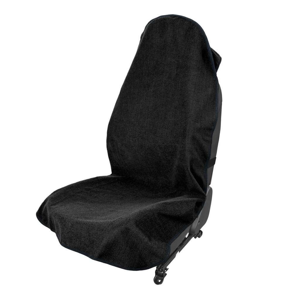 Vbgurr Car Seat Protector,Anti Sweat Car Seat Cover For Front Seats,Non-Slip Towel Seat Protector Auto Interior Accessories Universal Fit For Most 5051226467233