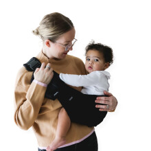 Boba Buddy Toddler Carrier Sling - 100% Cotton Baby Sling Carrier Toddler, Ergonomic with Adjustable Straps, Safety Buckle and Roomy Seat