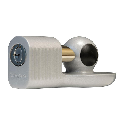Master Lock Master Lock 470-377DAT Nickel Chrome Finish, Zinc Die Cast Coupler Lock