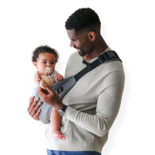 Boba Buddy Toddler Carrier Sling - 100% Cotton Baby Sling Carrier Toddler, Ergonomic with Adjustable Straps, Safety Buckle and Roomy Seat