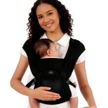Bebamour Knit Baby Carrier,Cozy and Lightweight Carrier for 4-24 Months,Ergonomi
