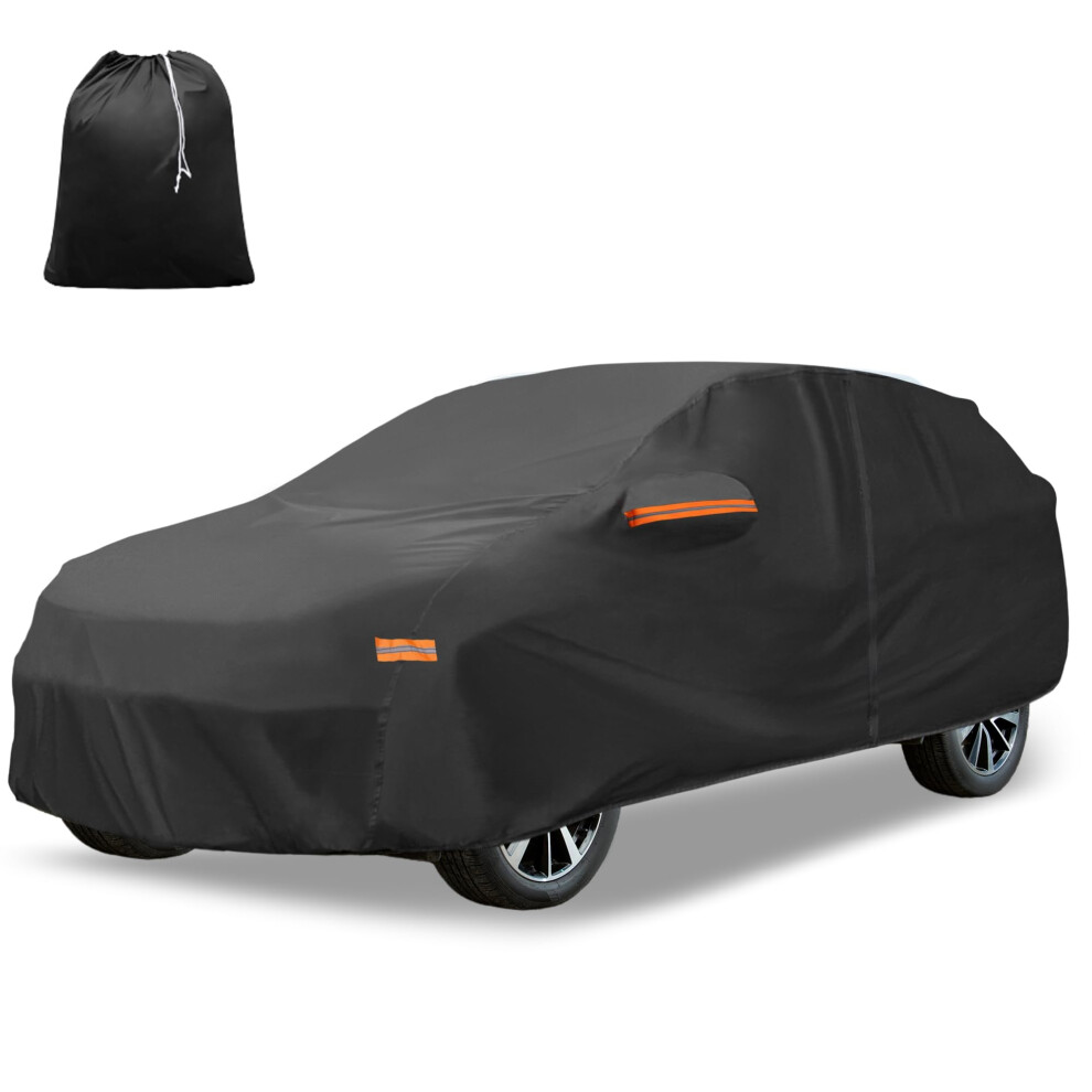 X Autohaux Durable Car Cover For Honda Crv (1995-2025) - Waterproof, Windproof, And All-Weather Protection With Door Zipper, 210D-Pu Material 5051226474590