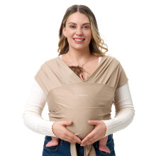 Momcozy Baby Wrap Carrier - Easy to Wear Infant Carrier Slings, Lightweight Hands Free Baby Sling