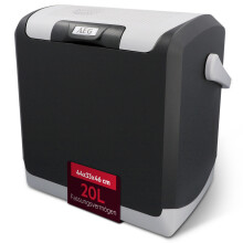 AEG Automotive KK Thermoelectric Cool Box 20 Litres 12/230 Volt for Car and Socket, Gray