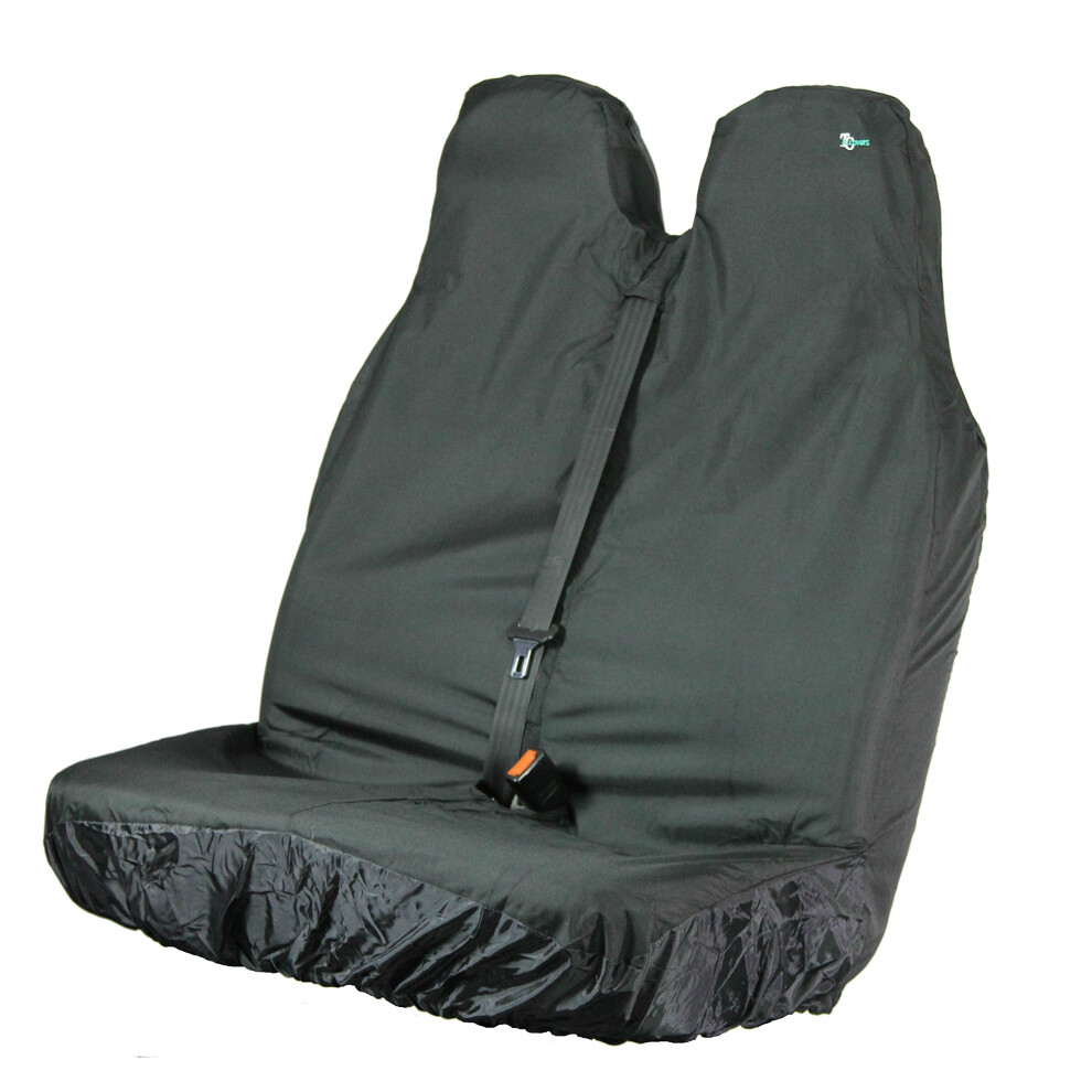 Town & Country Covers | Van Double Passenger Universal Van Seat Covers, Waterproof, Car Seat Covers, Oil & Mud Resistant, Van Seat Cover Light 5051226484131