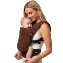 Boba Auri Baby Carrier Newborn to Toddler - Corduroy-Cotton Newborn Carrier, 3 E