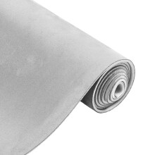 Partuto Headliner Fabric 72" L x 57" W Interior Trim DIY Roof Repair Replacement Suede Fabric Light Gray 1 Pcs