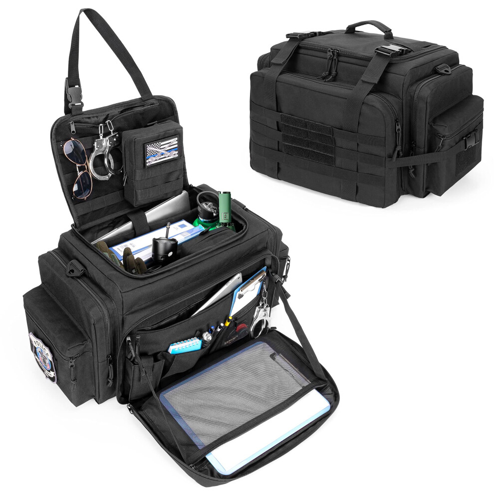 Samdew Patrol Bag, Police Gear Bag For Law Enforcement & Police Equipment Storage With Laptop Layer (Up To 15.6") 5051226471254