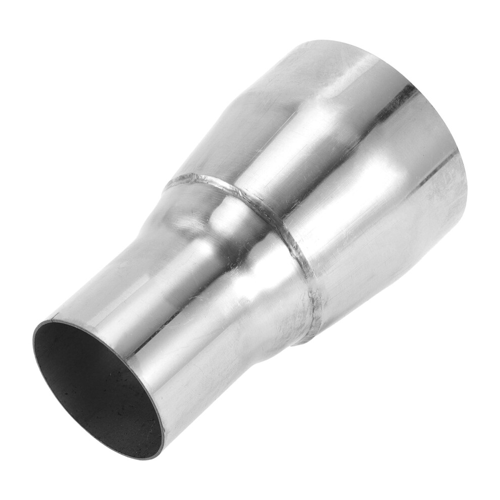 Motoforti Mandrel Exhaust Pipe Adapter Concentric Reducer Car Exhaust Pipe Tubing Piping Adapter 2" Od To 3" Od 5" Length T304 Stainless Steel Silver 5051226497728
