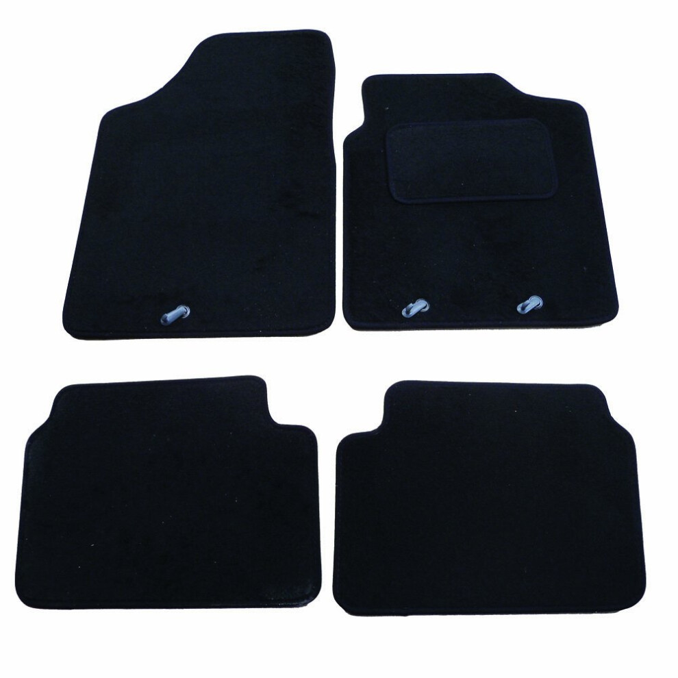 Sakura Car Mats For Hyundai I10 Fits Models 2009-2014 - Black 5051226479878