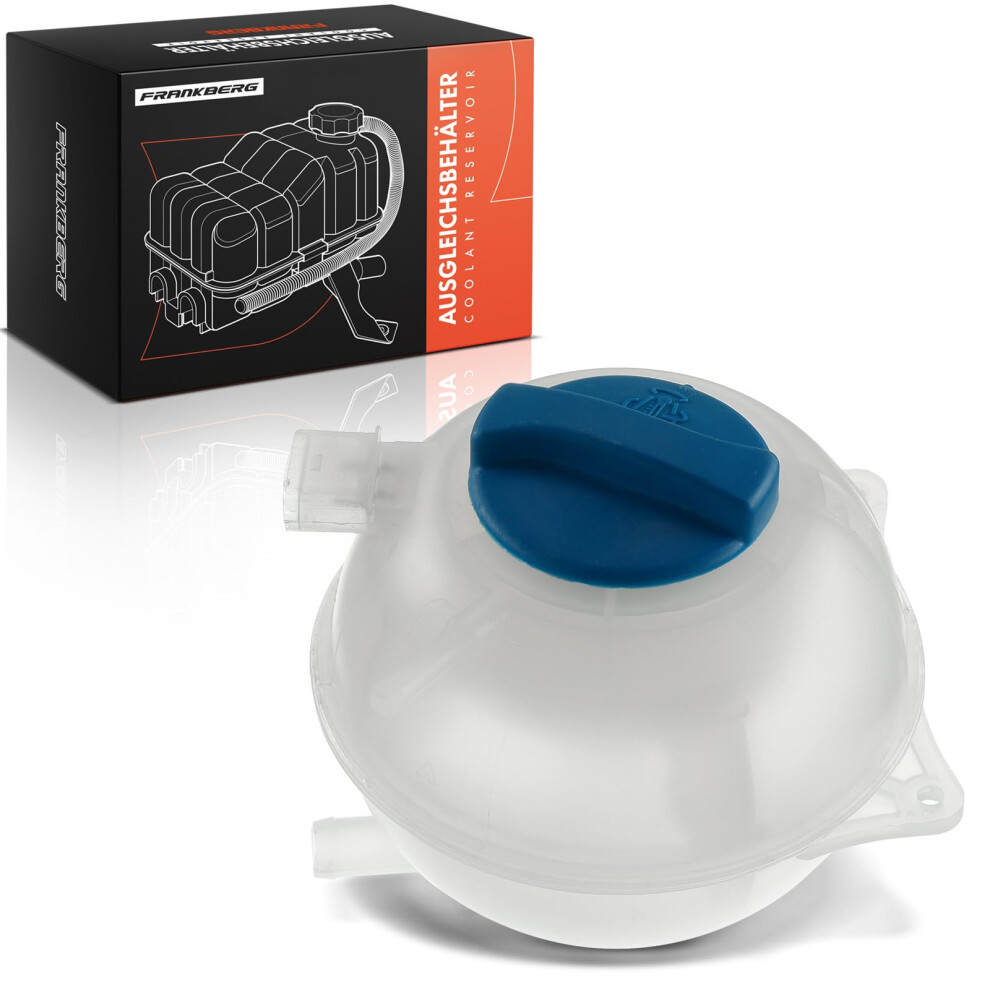 Frankberg Coolant Expansion Tank With Lid &Sensor For Polo 6N1 1994-1999 6N2 1999-2001 6N0121407a 5051226494789
