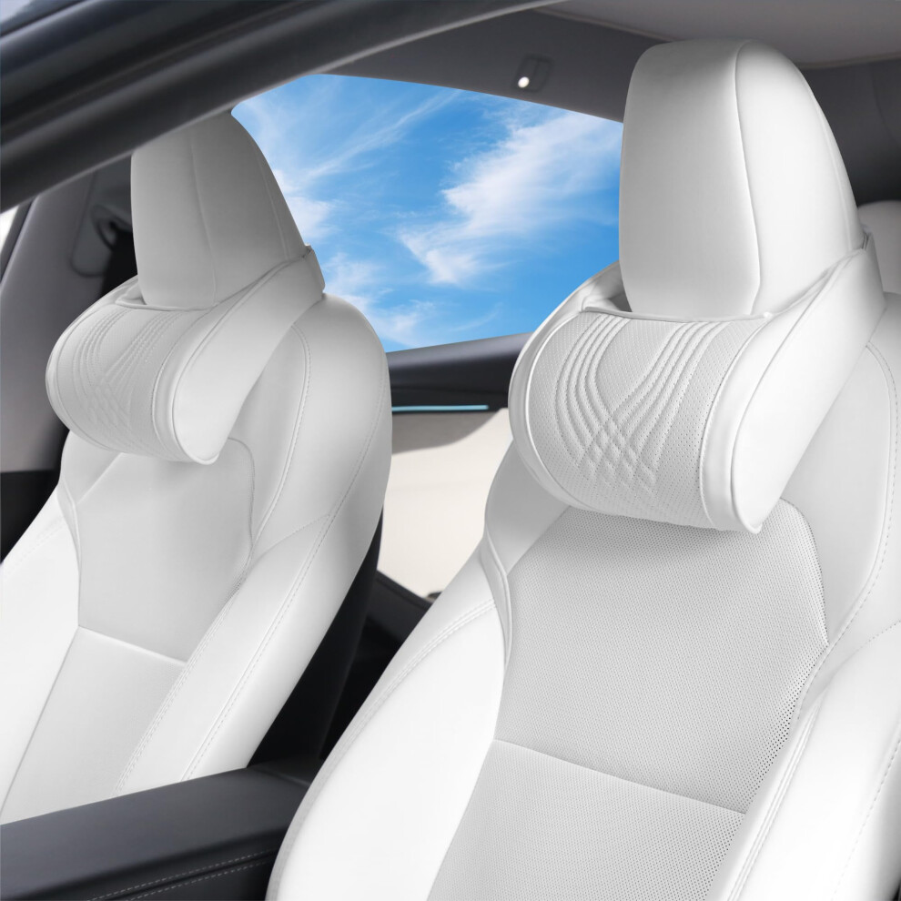 Dapucarin Car Headrest Memory Foam Neck Pillow For Driving With 5006013679481