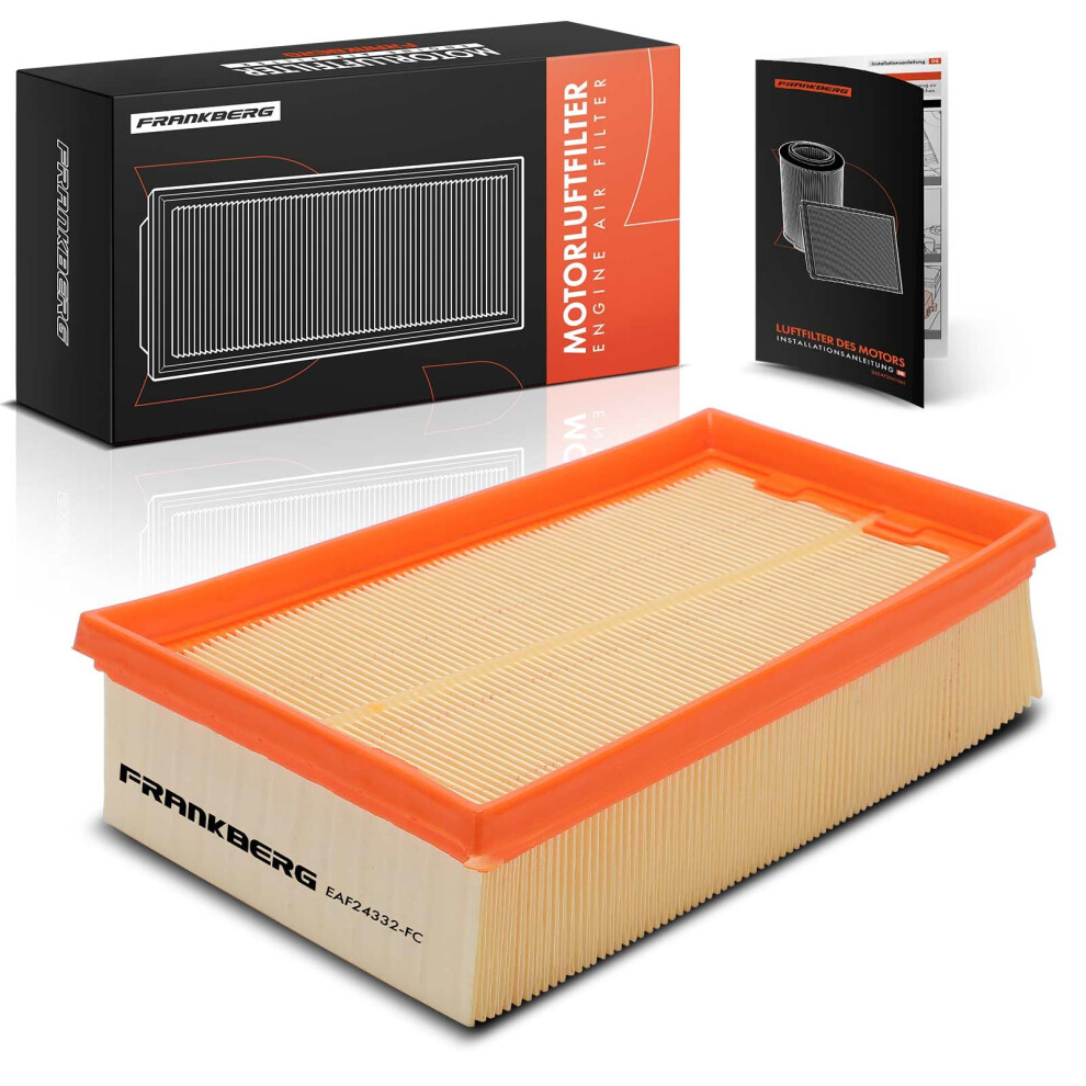 Frankberg 1X Engine Air Filter Diesel Compatible With Qashqai +2 I J10 Jj10e Nj10 Qashqai +2 I Van J10 Jj10e X-Trail T31 X-Trail Van T31 Kole.o.s I 5051226496646