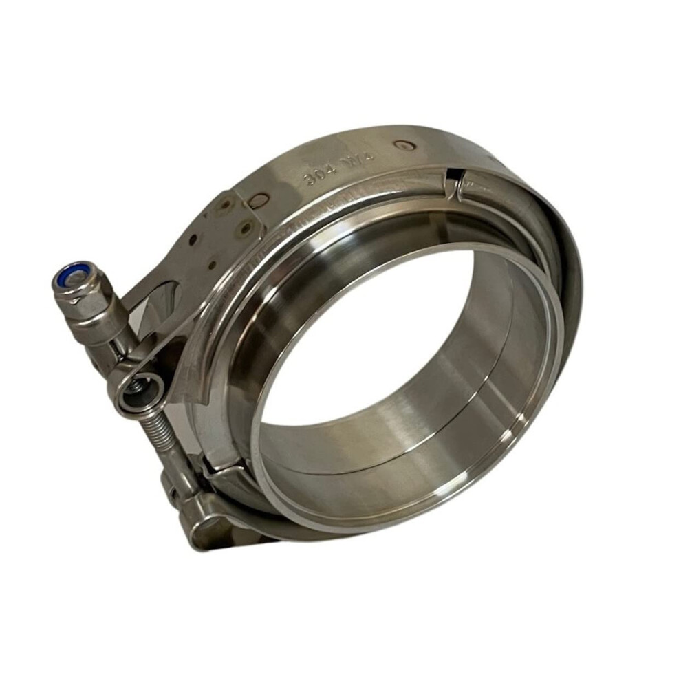 Boltza V-Band Clamp + Flanges Complete Stainless Steel Extra Turbo Hose (2.5" Inch (63.5Mm)) 5051226499593