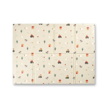 Nuby Fold n Go Reversible Play Mat - Easy Clean | Reversible | 120 x 90 cm | Sui