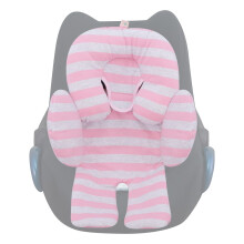 JYOKO KIDS Universal Baby Seat Reducer for Car Seat, Carrycot and Pushchair | Soft Cushion Made of Breathable Organic Cotton